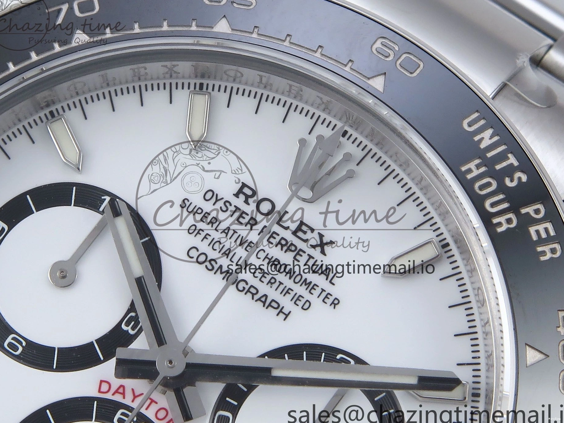 MiroTime 0428 Reliable Daytona 126500 QF+ 1:1 Best Edition 904L Steel White Dial on SS Bracelet SH 862